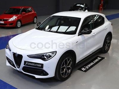 Blanco Usado 2021 Alfa Romeo Stelvio Sprint SUV | 26.960 € (Precio justo)