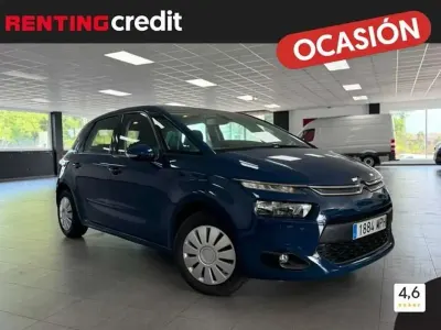 Usado Citroën C4 Feel 120 CV (88 kW) 2015 Azul Monovolumen