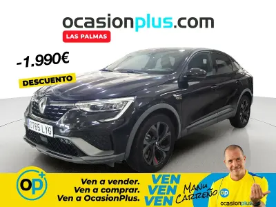 Usado Renault Arkana RS Line 145 CV (106 kW) 2022 Negro SUV