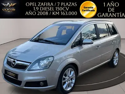 Usado Opel Zafira Cosmo 150 CV (110 kW) 2008 Gris / plata Monovolumen