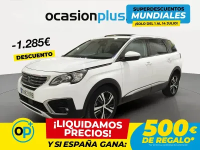 Usado Peugeot 5008 Allure 130 CV (95 kW) 2018 Blanco SUV