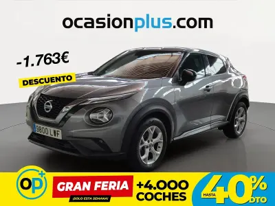 Usado Nissan Juke N-Connecta 114 CV (83 kW) 2022 Gris SUV