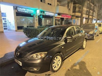 Negro Usado 2007 Mazda 3 Active Berlina | 3100 € (Buen precio)