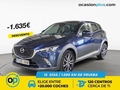 Usado Mazda CX-3 Luxury 105 CV (77 kW) 2018 Azul SUV
