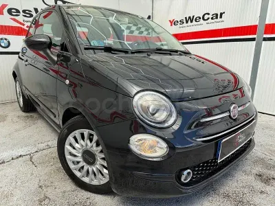Usado Fiat 500 Lounge 69 HP (50 kW) 2019 Preto Sedan