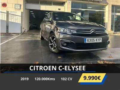 Usado Citroën C-Elysee I Shine 102 CV (75 kW) 2019 Gris / plata Berlina