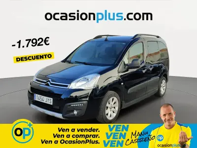 Usado Citroën e-Berlingo 100 CV (73 kW) 2017 Negro Monovolumen