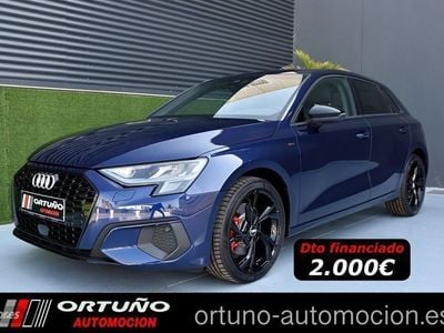 Azul Usado 2020 Audi A3 Sportback Ambiente Utilitario | 24.890 €