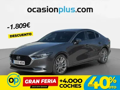 Usado Mazda 3 186 CV (136 kW) 2022 Gris Berlina