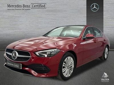 Usado Mercedes C200 Avantgarde 163 CV (119 kW) 2025 Rojo Berlina