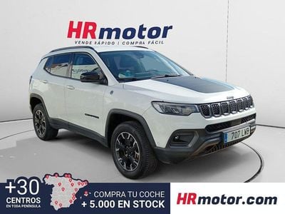 Blanco Usado 2022 Jeep Compass Trailhawk SUV | 21.970 € (Precio justo)