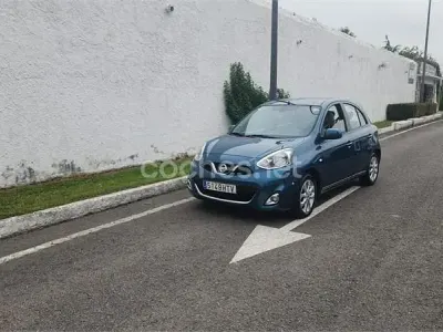 Usado Nissan Micra Tekna 98 CV (72 kW) 2013 Verde Utilitario