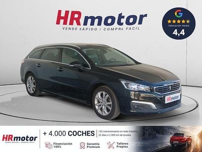 Usado Peugeot 508 Allure 165 CV (121 kW) 2017 Negro Familiar