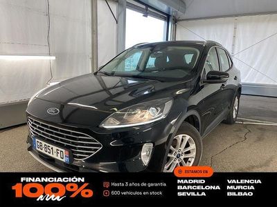 Negro Usado 2021 Ford Kuga Titanium SUV | 16.650 € (Buen precio)