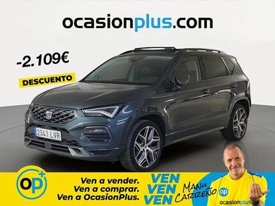 Begagnad Seat Ateca FR 150 HK (110 kW) 2021 Grön SUV