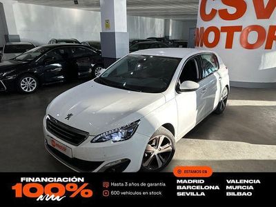 Usado Peugeot 308 Allure 132 CV (97 kW) 2017 Blanco Berlina