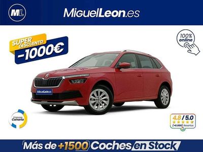 Rojo Usado 2023 Skoda Kamiq Ambition SUV | 16.485 € (Precio justo)