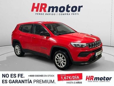 Usado Jeep Compass Night Eagle 131 CV (96 kW) 2023 Rojo SUV