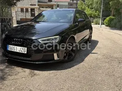 Usado Audi A3 Sport 150 CV (110 kW) 2017 Negro Berlina