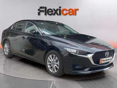 Usado Mazda 3 Prime-Line 140 CV (102 kW) 2025 Negro Berlina