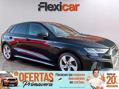 Usado Audi A3 Sportback e-tron S-Line 110 CV (80 kW) 2021 Negro Utilitario