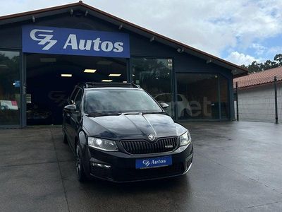 Usado Skoda Octavia RS 220 CV (161 kW) 2015 Negro Familiar