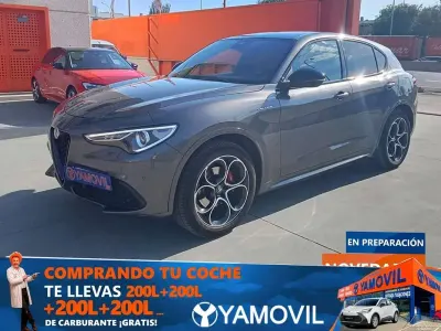 Usado Alfa Romeo Stelvio Veloce 280 CV (205 kW) 2022 Gris SUV