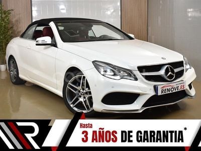 Blanco Usado 2014 Mercedes E220 Descapotable | 22.990 € (Un poco caro)