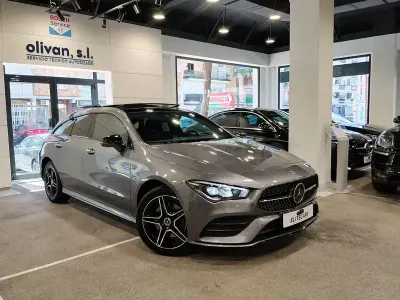 Usado Mercedes CLA250e Shooting Brake 218 CV (160 kW) 2022 Gris Familiar