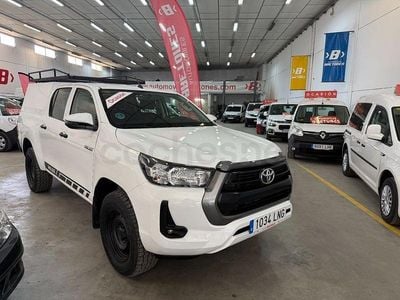 Usado Toyota HiLux 150 CV (110 kW) 2021 Blanco Pickup/Camioneta
