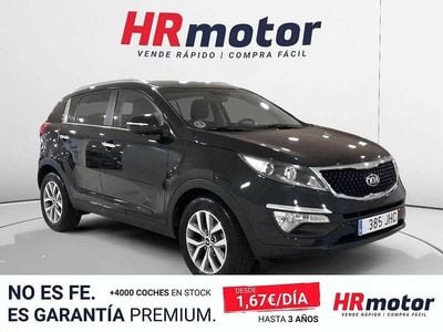Usado Kia Sportage 116 CV (85 kW) 2015 Negro SUV
