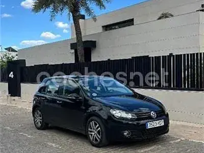 Usado VW Golf VI Advance 105 CV (77 kW) 2011 Negro Utilitario