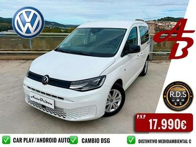 Usado VW Caddy 121 CV (88 kW) 2021 Blanco Monovolumen
