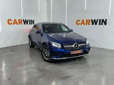 Usado Mercedes GLC250 211 CV (155 kW) 2017 Azul SUV