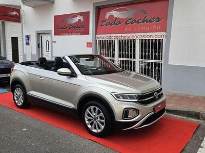 Usado VW T-Roc Cabriolet Style 110 CV (80 kW) 2022 Descapotable