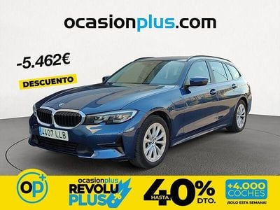 Usado BMW 320 190 CV (139 kW) 2020 Azul Familiar