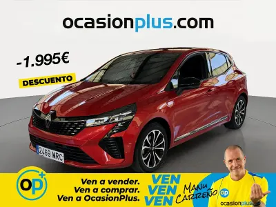 Usado Renault Clio V Techno 143 CV (105 kW) 2024 Rojo