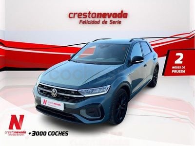 Usado VW T-Roc R-line 190 CV (139 kW) 2022 Azul SUV