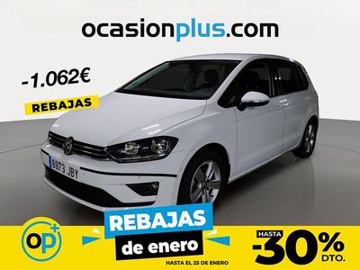 Blanco Usado 2015 VW Golf Sportsvan Advance Monovolumen | 14.350 € (Precio justo)