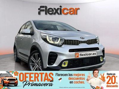 Usado Kia Picanto X-Line 100 CV (73 kW) 2019 Gris Utilitario