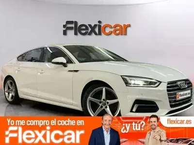 Usado Audi A5 Sportback 150 CV (110 kW) 2018 Blanco Utilitario