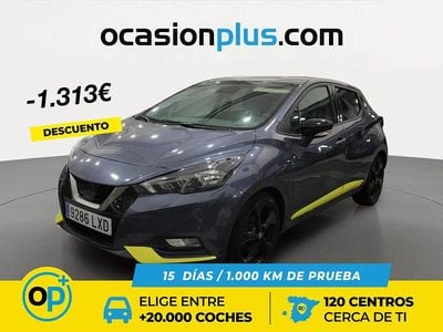 Gris Usado 2022 Nissan Micra | 14.450 € (Precio justo)