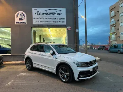 Usado VW Tiguan R-line 110 CV (80 kW) 2019 Blanco SUV