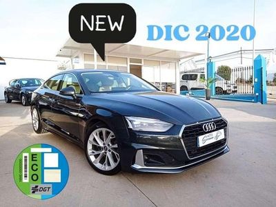 Usado Audi A5 Sportback Advanced 165 CV (121 kW) 2020 Negro Utilitario