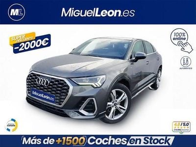Usado Audi Q3 Sportback S-Line 150 CV (110 kW) 2022 Gris / plata SUV