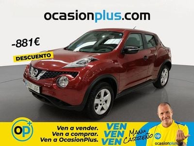 Brugt Nissan Juke Visia 94 HK (69 kW) 2015 Rød SUV