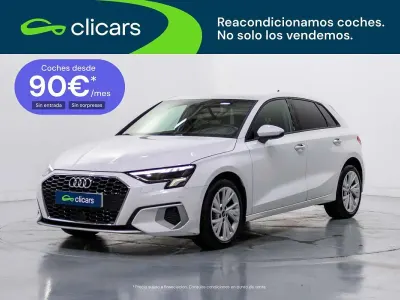 Usado Audi A3 Sportback Advanced 110 CV (80 kW) 2022 Blanco Utilitario