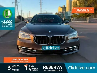 Usado BMW 740 Comfort Edition 313 CV (230 kW) 2013 Marrón Berlina