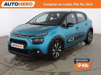 Usado Citroën C3 Feel 110 CV (80 kW) 2021 Azul Utilitario