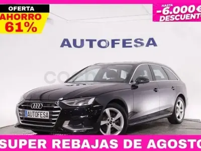 Usado Audi A4 Advanced Plus 150 CV (110 kW) 2020 Negro Familiar